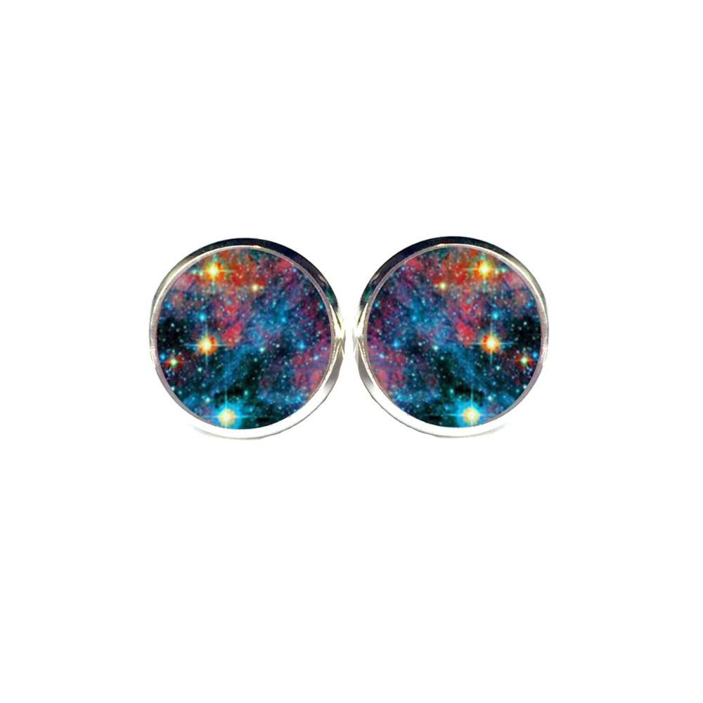 Galaxy Earrings - Nebula, Space